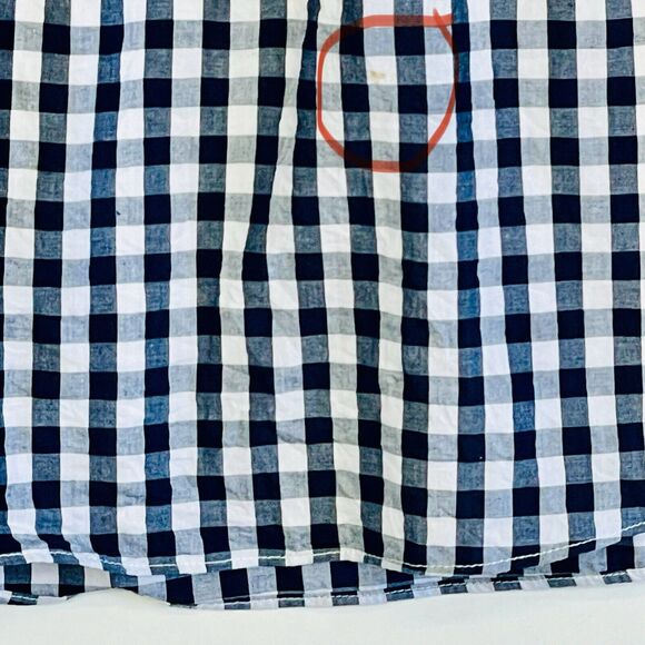 Lovers‎ + Friends Get Lost Gingham Off Shoulder Mini Picnic Dress Womens Medium - Picture 6 of 16